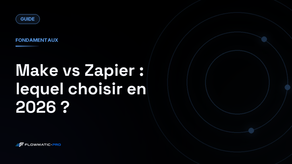 Make vs Zapier : lequel choisir en 2026 ?